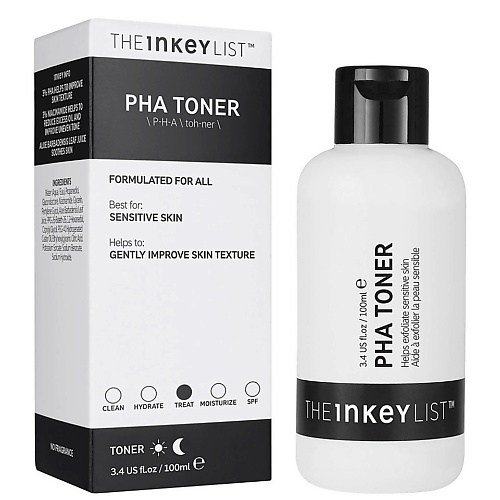 Тонер для лица THE INKEY LIST Отшелушивающий кислотный тонер PHA Toner цена и фото