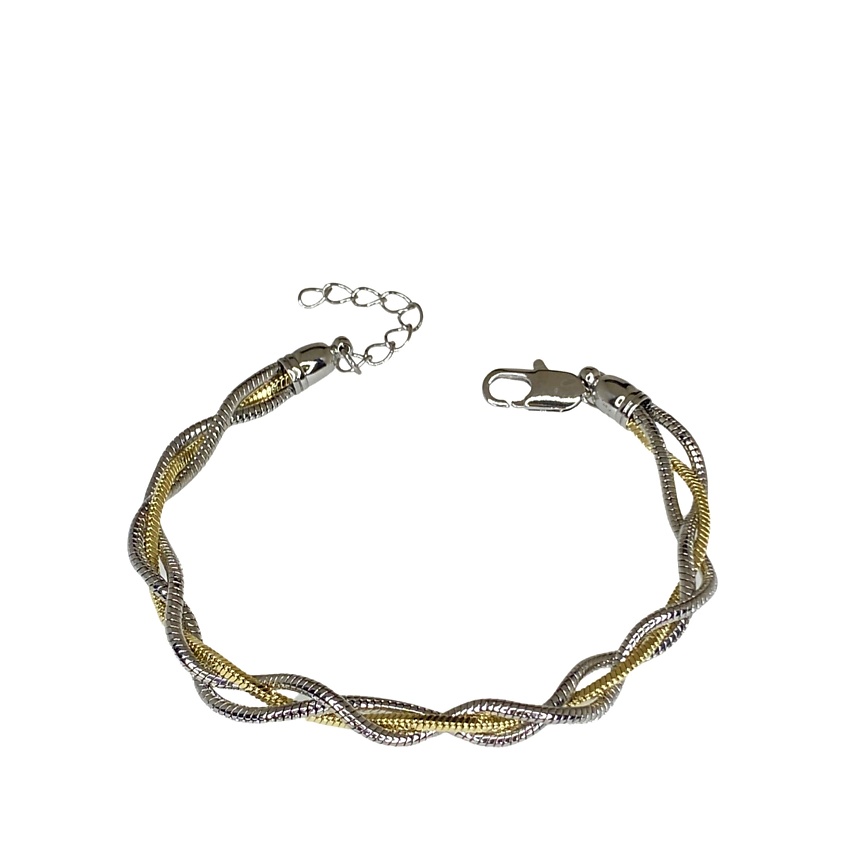 Изображение товара AMANTE CRYSTAL Браслет Bicolor плетение, 1 шт