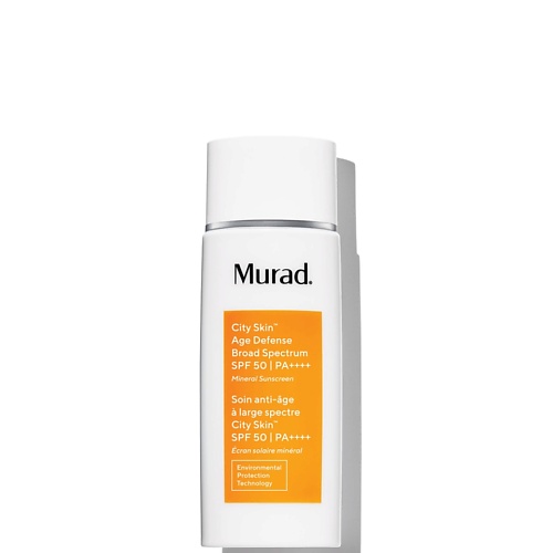 Солнцезащитный лосьон для лица MURAD Минеральный солнцезащитный лосьон City Skin Age Defense Broad Spectrum SPF 50