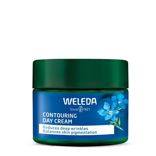 Крем для лица WELEDA Разглаживающий дневной крем против морщин Blue Gentian & Edelweiss
