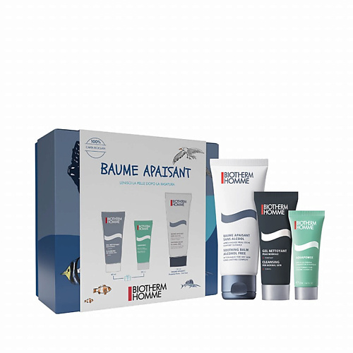 Набор средств для лица BIOTHERM Набор для ухода за кожей лица для мужчин Homme Basic Line подарочные набор biotherm homme для мужчин 2 предмета