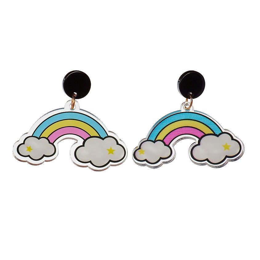 Изображение товара BRADEX Серьги "РАДУГА", цвет: Комбинированный, размер: 1
