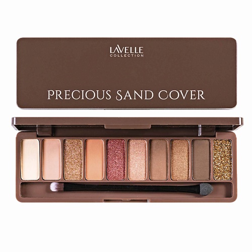 палетка lavelle collection тени для век shimmer Тени для век LAVELLE COLLECTION Тени для век Precious sand cover