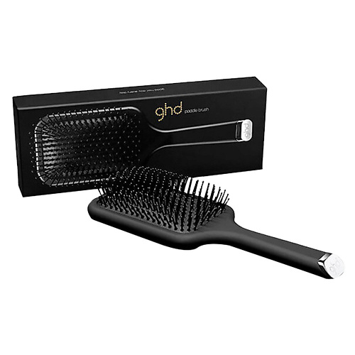 Щетка для волос GHD Плоская щетка для легкого расчесывания и укладки волос Paddle Brush массажная щетка для волос с ионизацией pete ionic paddle brush