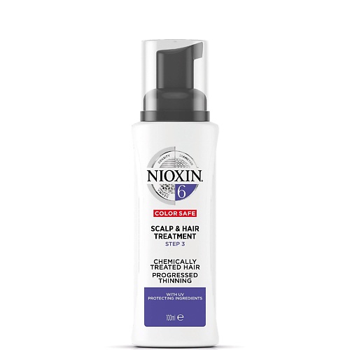 Маска для волос NIOXIN Питательная маска Система 6 nioxin system 6 питательная маска для кожи головы 100 мл бутылка