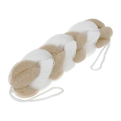 Мочалка для душа, косичка, soft, для бани и сауны