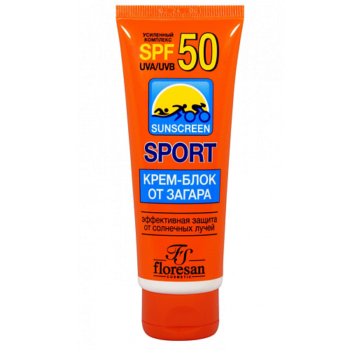 Солнцезащитный крем для лица и тела FLORESAN Крем солнцезащитный SPF 50