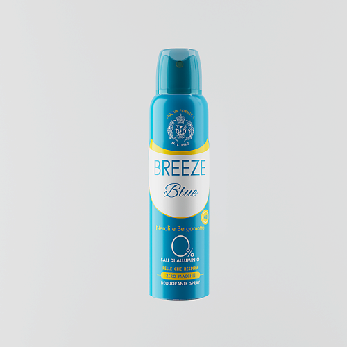 Дезодорант-спрей BREEZE Дезодорант для тела Blue дезодоранты breeze дезодорант роликовый для тела dry protection
