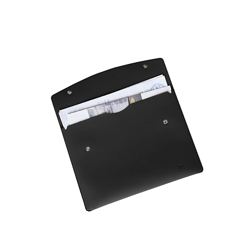 Папка для бумаг FLEXPOCKET Папка - конверт формата А4 на двух кнопках из экокожи