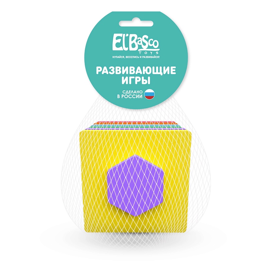 Изображение товара EL'BASCO Сортер для малышей Геометрические фигуры, 1 шт