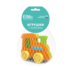 Игрушка-каталка для малышей с колесами Паровоз