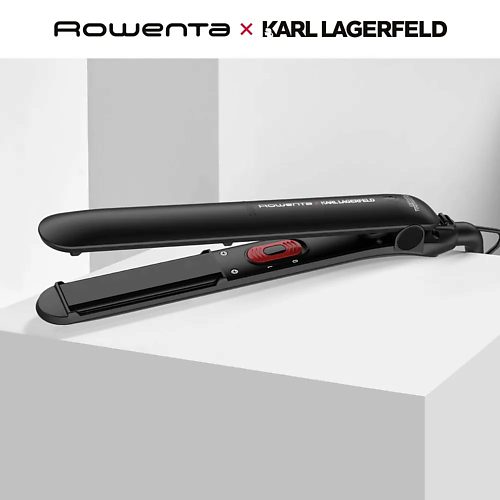 Выпрямитель для волос ROWENTA Выпрямитель для волос 2в1 Karl Lagerfeld Easyliss SF161LF0 техника для волос rowenta фен для волос karl lagerfeld express style cv184lf0