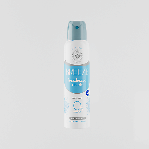 фото Breeze дезодорант для тела в аэрозольной упаковке freschezza talcata 150.0