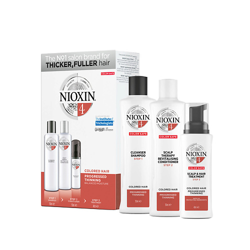 Набор для ухода за волосами NIOXIN Набор Система 4 nioxin 1 bundle