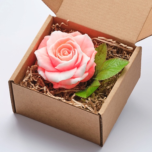 Мыло твердое SKUINA Мыло ручной работы Роза в коробке мыло ручной работы роза в сердце в подарочнй упаковке