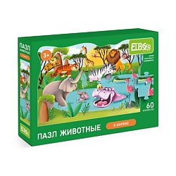 Пазл Животные в Африке 60 элементов