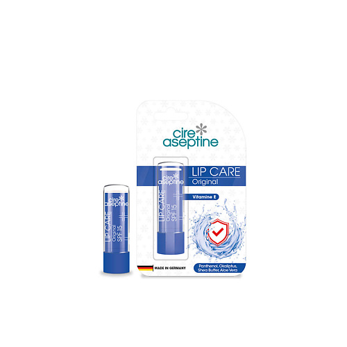 

CIRE ASEPTINE Бальзам для ухода за губами Original Lip Care Balm 4.5, Бальзам для ухода за губами Original Lip Care Balm
