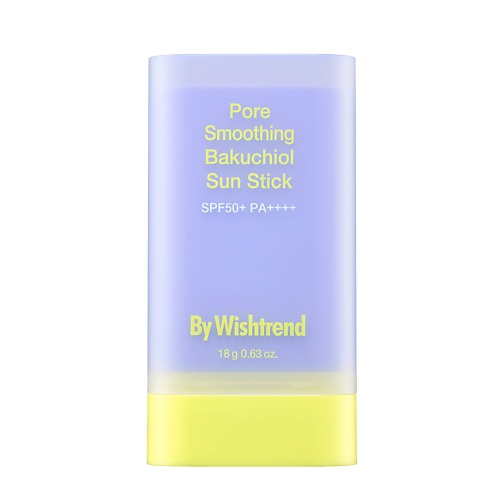 

BY WISHTREND Солнцезащитный стик Pore Smoothing Bakuchiol Sun Stick 18.0, Солнцезащитный стик Pore Smoothing Bakuchiol Sun Stick