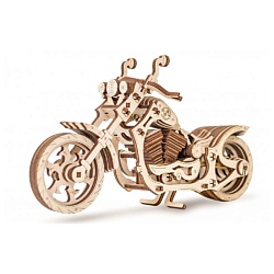 Деревянный конструктор 3D Мотоцикл Cruiser