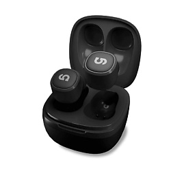 Беспроводные Bluetooth-наушники CaseGuru CGPods Lite с микрофоном черные