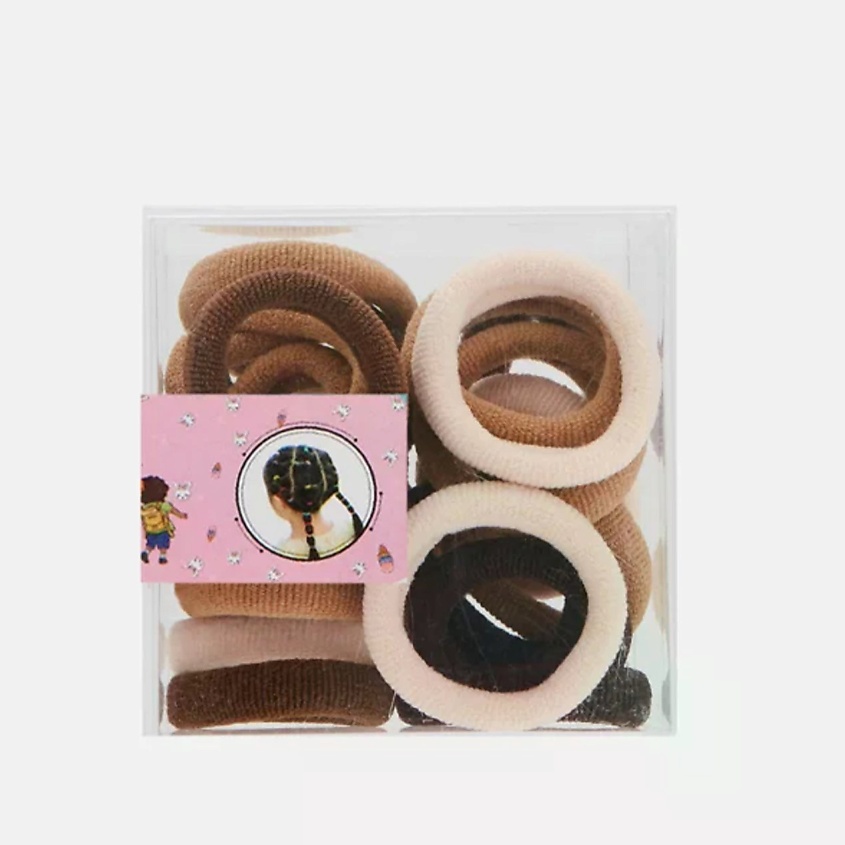 Изображение товара NEW LOOK NL Резинки для волос комбинированные набор для детей и взрослых