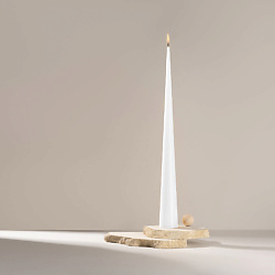 Свеча коническая 47см