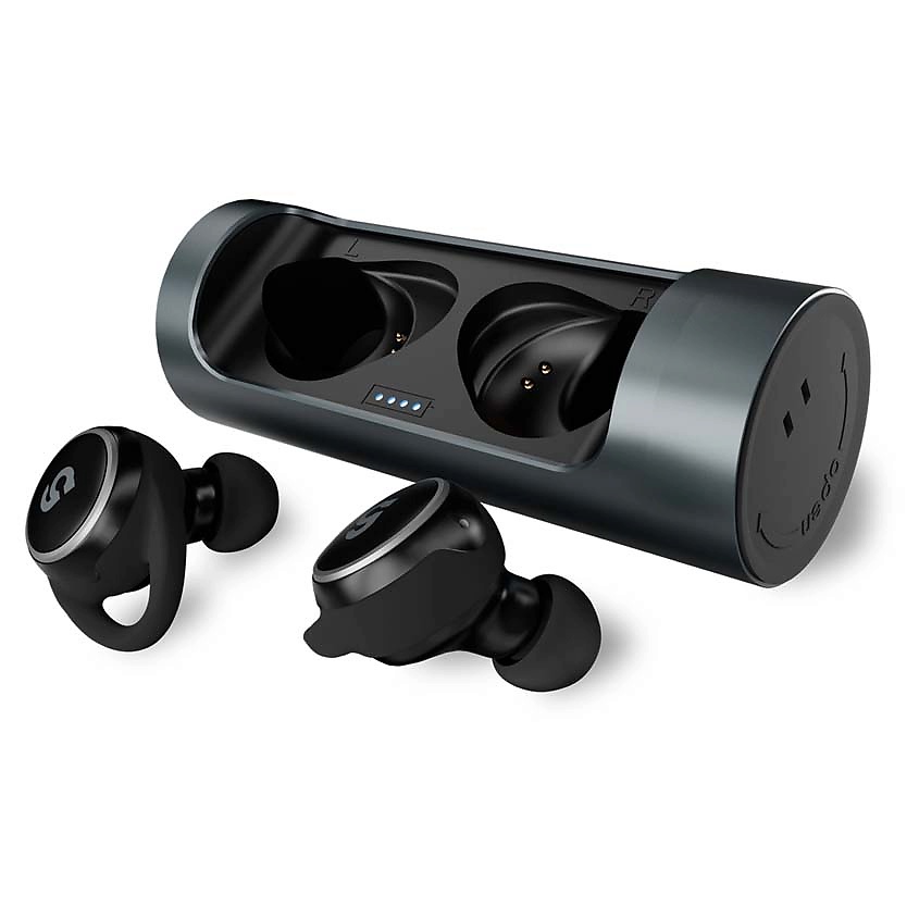 Изображение товара CASEGURU.RU Наушники беспроводные с микрофоном CGPods X, Черный