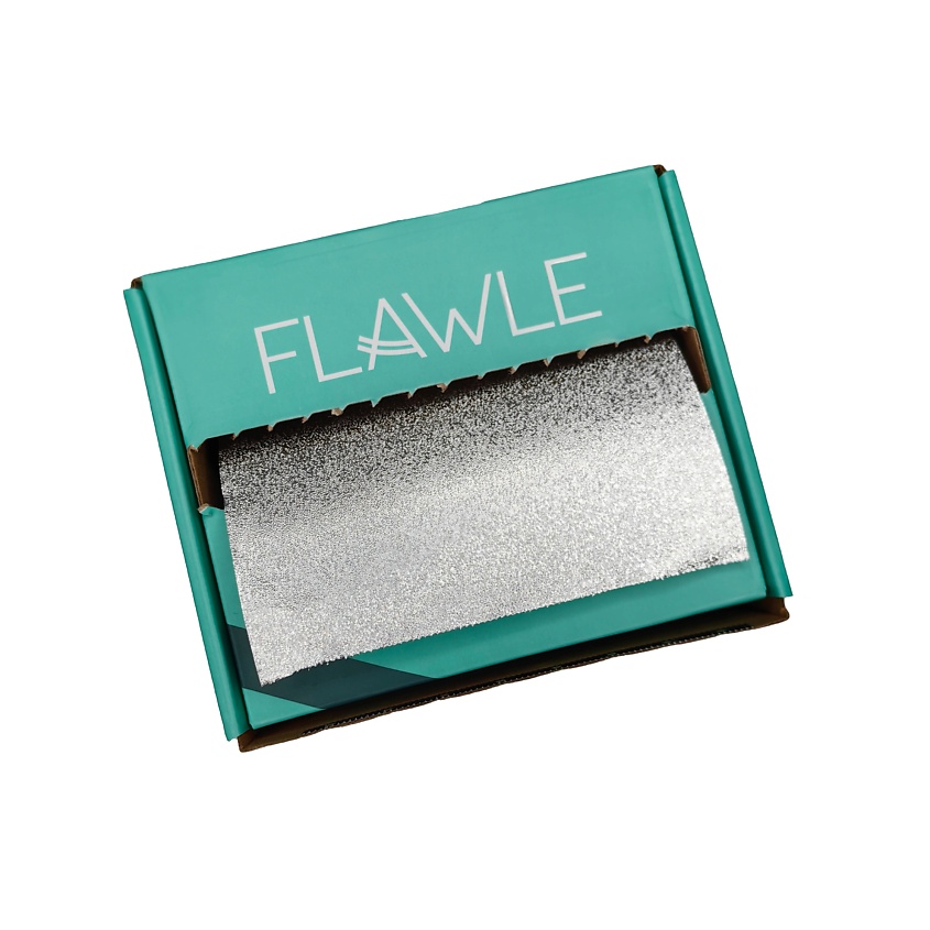 Изображение товара FLAWLE Тисненая фольга парикмахерская для окрашивания волос 100 м х 127 мм 13 мкм, 10000 см