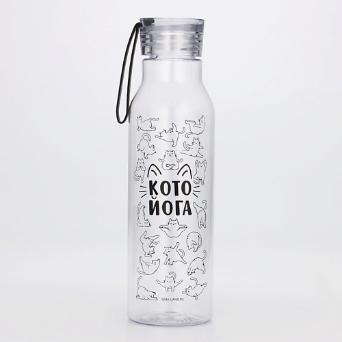 

SVOBODA VOLI Бутылка для воды «Кото йога», Бутылка для воды «Кото йога»