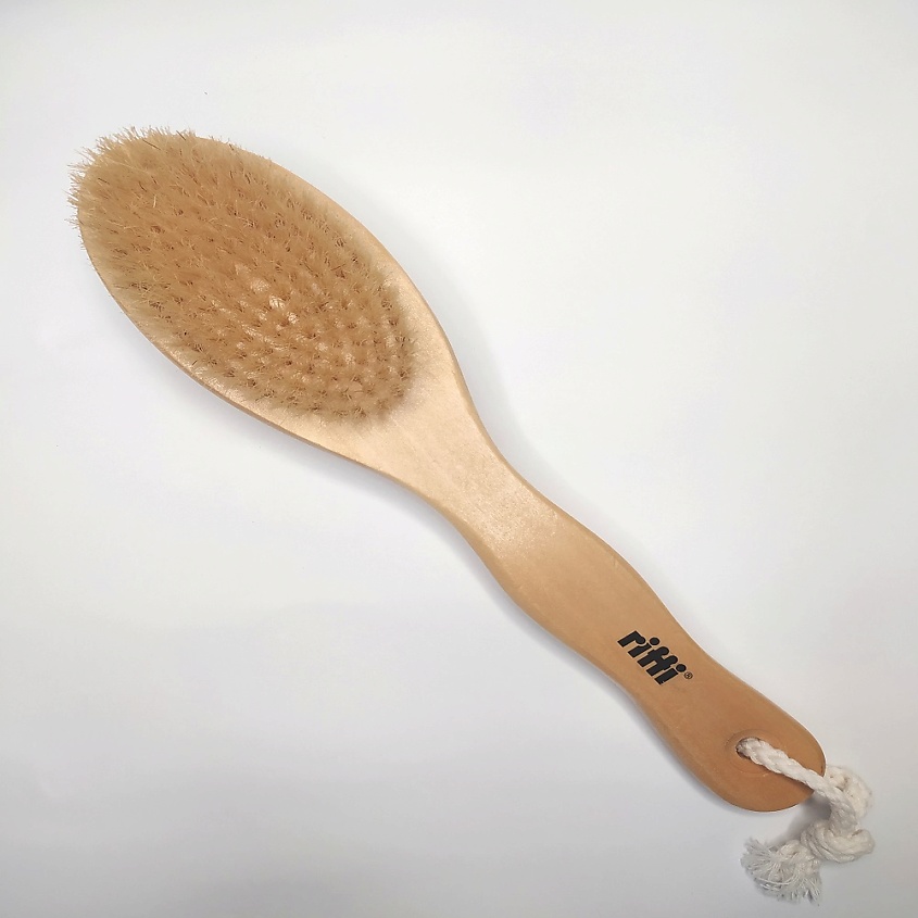 Изображение товара Двухсторонняя деревянная щетка для тела Riffi антицеллюлитный массаж