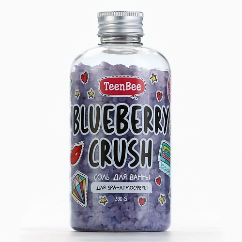 

TEENBEE Cоль для ванны, аромат черники. 330.0, Cоль для ванны, аромат черники.