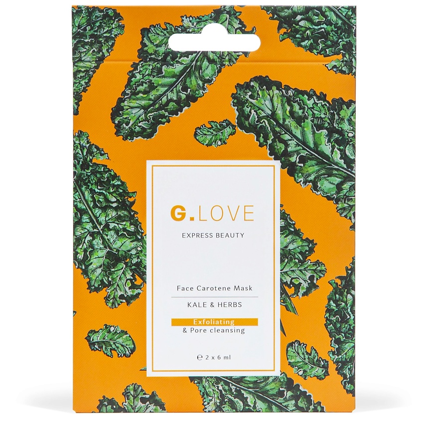 G.LOVE Маска для лица Face Carotene Mask KALE&HERBS, 12 мл купить по ...