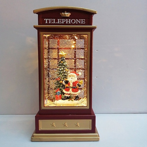 

ARYA HOME COLLECTION Рождественский снежный шар Hymn 10,4x10,4x24,8, Рождественский снежный шар Hymn 10,4x10,4x24,8