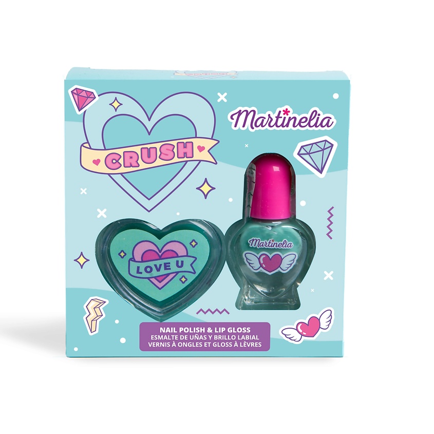 MARTINELIA Мини набор детской косметики Crush, Бирюзовый купить по цене ...