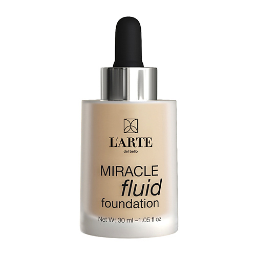 

L'ARTE DEL BELLO Легкий тональный флюид с алмазной пудрой MIRACLE FLUID