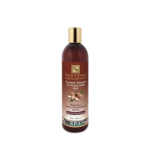 

HEALTH&BEAUTY Шампунь с маслом Марокканской арганы