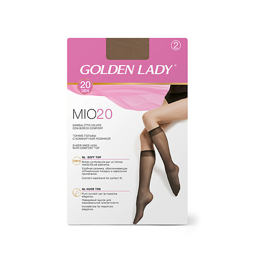 GOLDEN LADY Гольфы 20 den MIO Melon golden lady носки forte укороченный