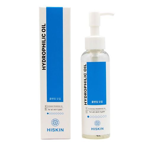HISKIN Гидрофильное масло Ночной Примулы для умывания 120 limoni гидрофильное масло для умывания fresh skin 120