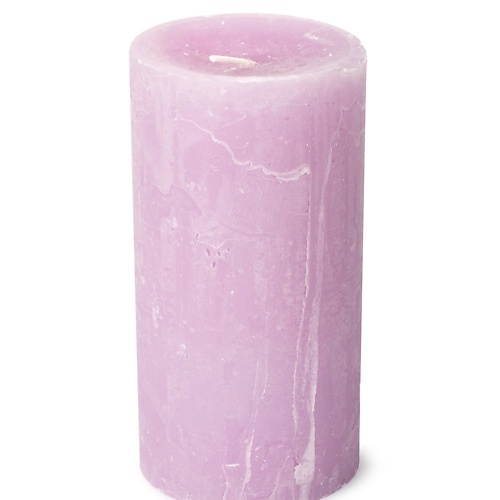 SPAAS Свеча-столбик Рустик  фиолетовая 1 bolsius свеча столбик арома агаровое дерево 250