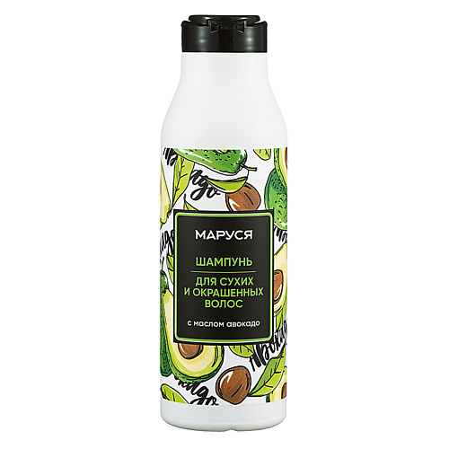 Маруся Шампунь для сухих и окрашенных волос с маслом авокадо
