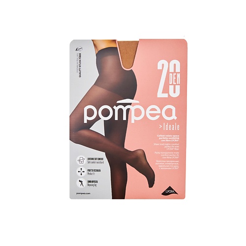 Колготки POMPEA  IDEALE 20 den polvere dorata