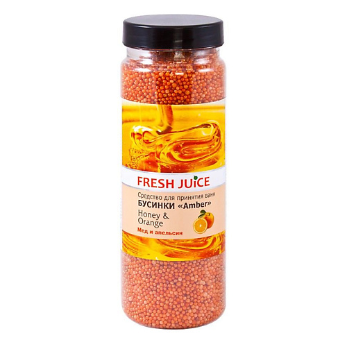 FRESH JUICE Средство для ванн Honey & Orange 450 fresh juice соль для ванн grapefruit