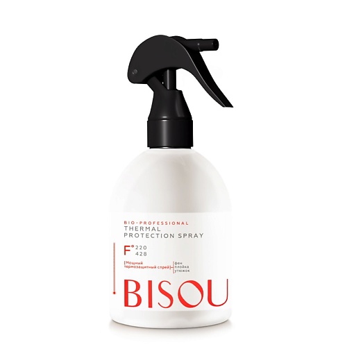 Спрей для ухода за волосами BISOU Термозащитный спрей для укладки волос Защита до 220С термозащитный спрей защита до 220с bisou thermal protection spray protection up to 220c 285 мл