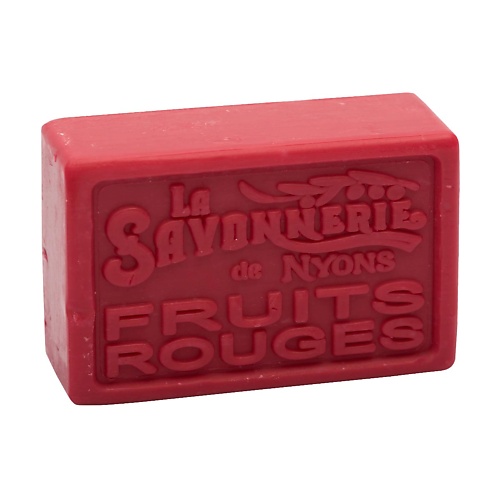 LA SAVONNERIE DE NYONS Мыло с красными ягодами прямоугольное