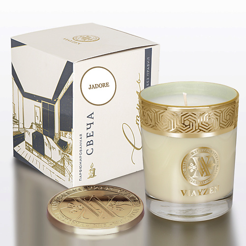 Свеча VIAYZEN Ароматическая свеча Jadore ароматы для дома viayzen ароматическая свеча sharm