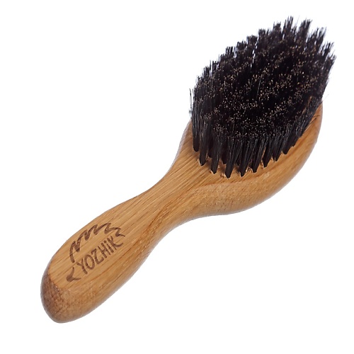Щетка для волос YOZHIK Овальная щётка для волос, натуральная щетина уход за волосами yozhik щётка с ручкой для бороды натуральная щетина