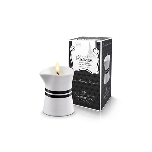 фото Mystim массажное масло в виде свечи аромат–ваниль и сандаловое дерево petits joujou paris