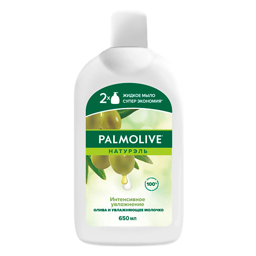 PALMOLIVE Жидкое мыло Оливковое молочко 650 frosch ухаживающее жидкое мыло для рук миндальное молочко запасная упаковка 500