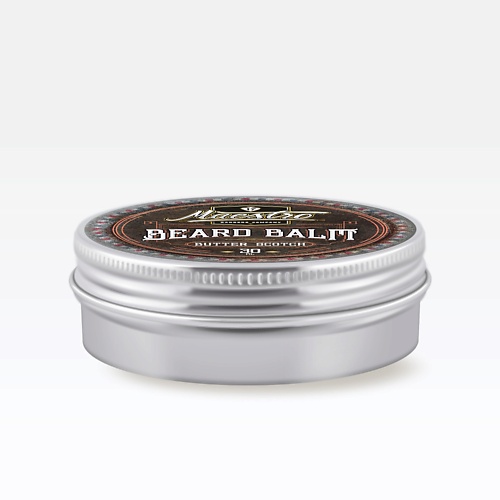 GREAT MAESTRO BARBERS COMPANY Бальзам для бороды Butter Scotch 30 charmcleo cosmetic бальзам масло для бороды butter scotch 75
