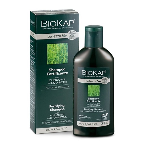 biokap био шампунь восстанавливающий 200 мл Шампунь для волос BIOKAP БИО шампунь для волос укрепляющий